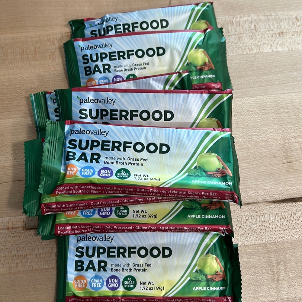 Paleovalley SuperFood Bars- Apple Cinnamon